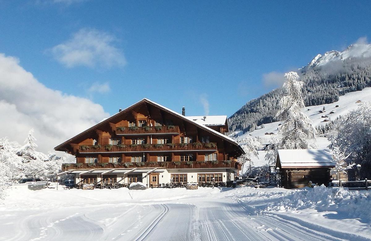 Hotel Alpenland Ґштад Екстер'єр фото